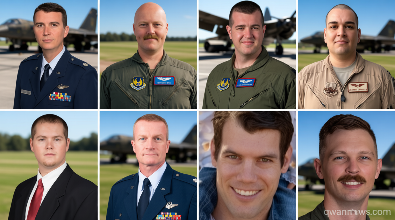 An engineer marking his wedding anniversary, service members and Boeing employees among victims of B-52 bomber crash