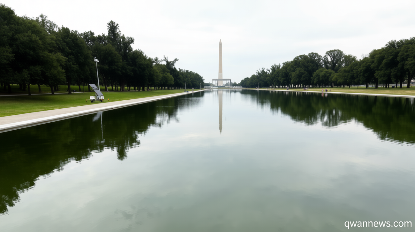 Can the so-called nanobubbler save the Reflecting Pool?