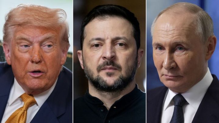 Trump holds phone calls with Putin and Zelensky on his 80th birthday