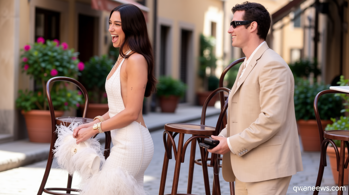 Dua Lipa and Callum Turner throw a big Italian wedding