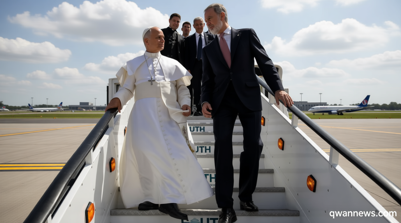 Pope Leo’s plane was grounded. Then the King of Spain stepped in to help