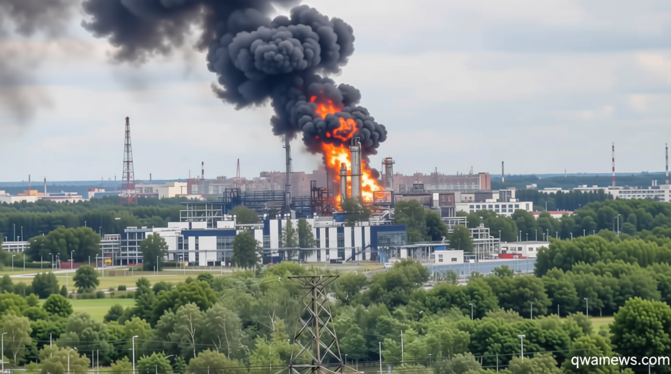 Ukraine launches largest attack on Moscow in two years, Russian media says
