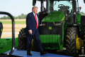 In a visit to farm country, Trump extols ‘beautiful fountains’ back in Washington