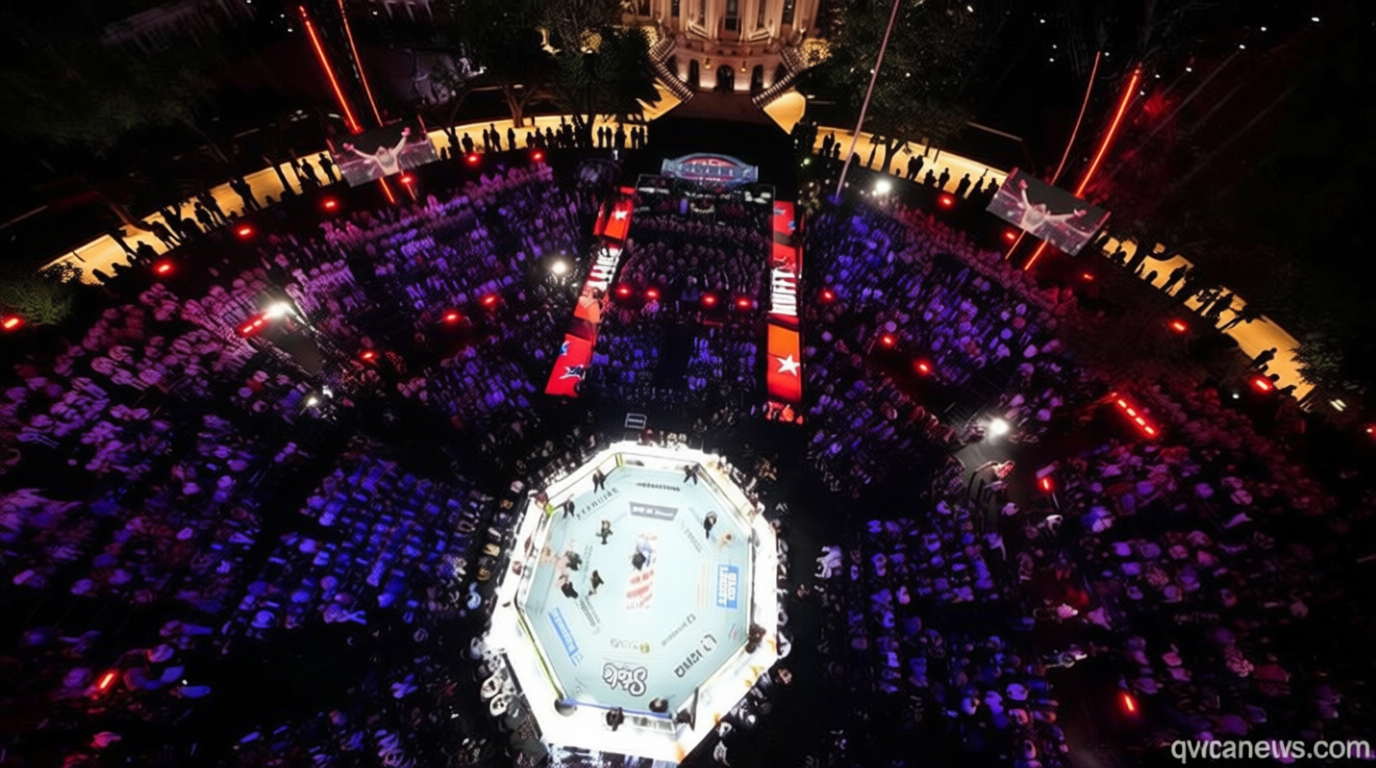 Thwarted attack on UFC fight is another reason to build White House ballroom, Trump DOJ argues