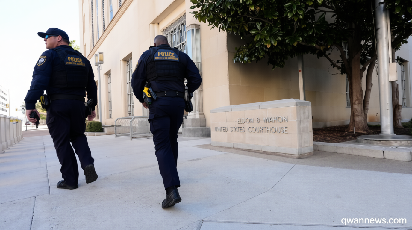 8 protesters accused by feds of antifa ties get up to 100 years in Texas immigration center shooting