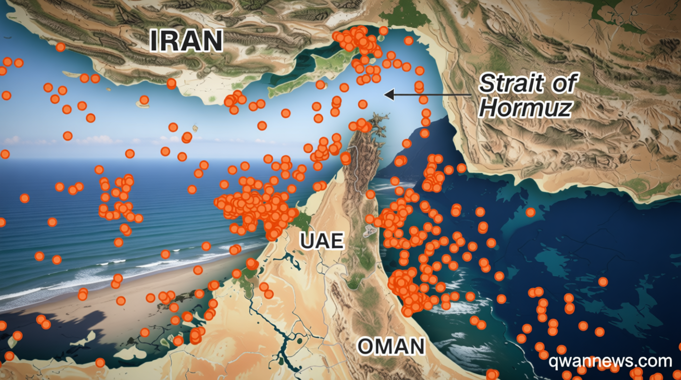 Tracking the reopening of the Strait of Hormuz, in live maps and charts