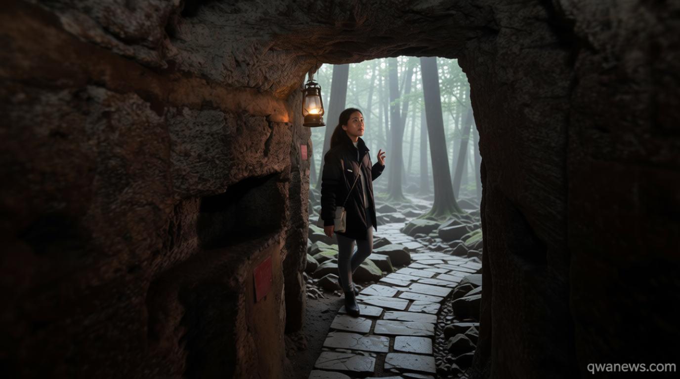 The underground tunnel village where Vietnamese people lived for years to hide from war