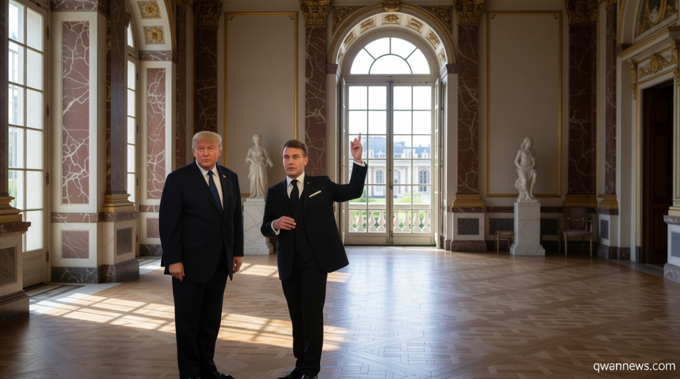 Dinner at Versailles, alpine air and an Iran agreement: How Trump made it through another G7