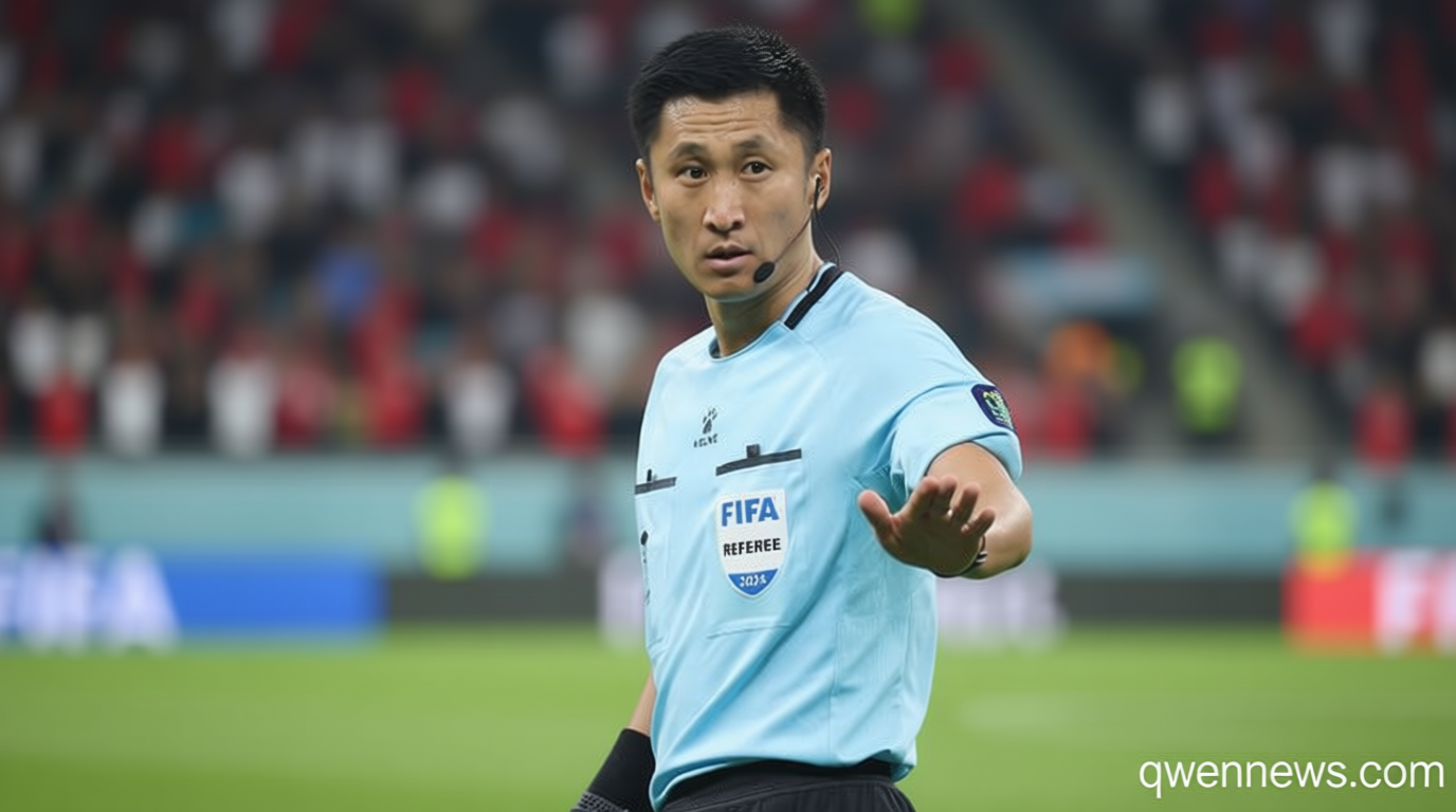 China didn’t qualify for the World Cup. But its fans still have a star: a card-wielding referee
