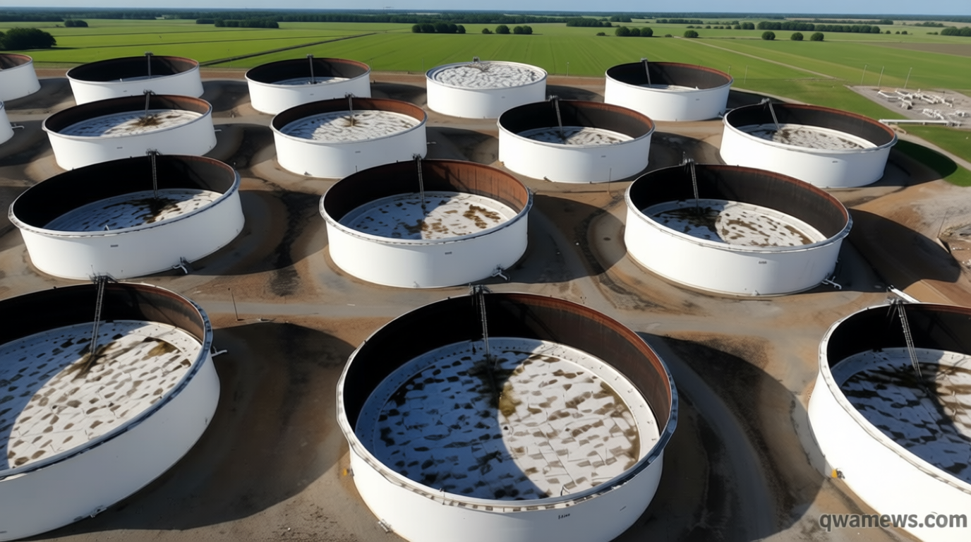 The tanks in Cushing, Oklahoma, are hitting bottom. The oil market is about to hit a tipping point