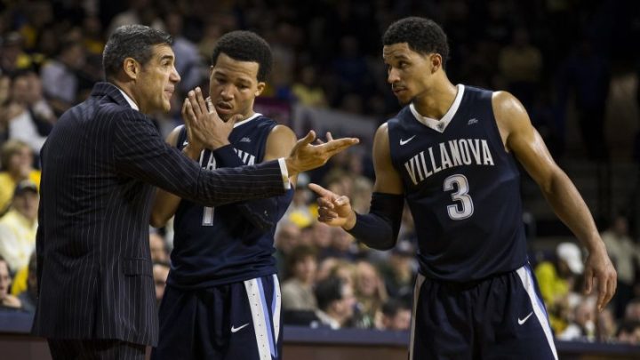 Jay Wright molded Jalen Brunson and the Nova Knicks. In their moment of glory, he was watching – on his phone, from his car