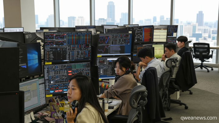 Wall Street is getting trampled by an AI sell-off. South Korean market plunges 10%