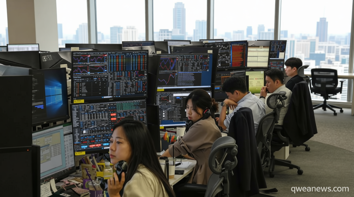 Wall Street is getting trampled by an AI sell-off. South Korean market plunges 10%