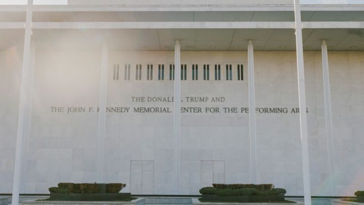 Trump’s name removed from Kennedy Center website branding