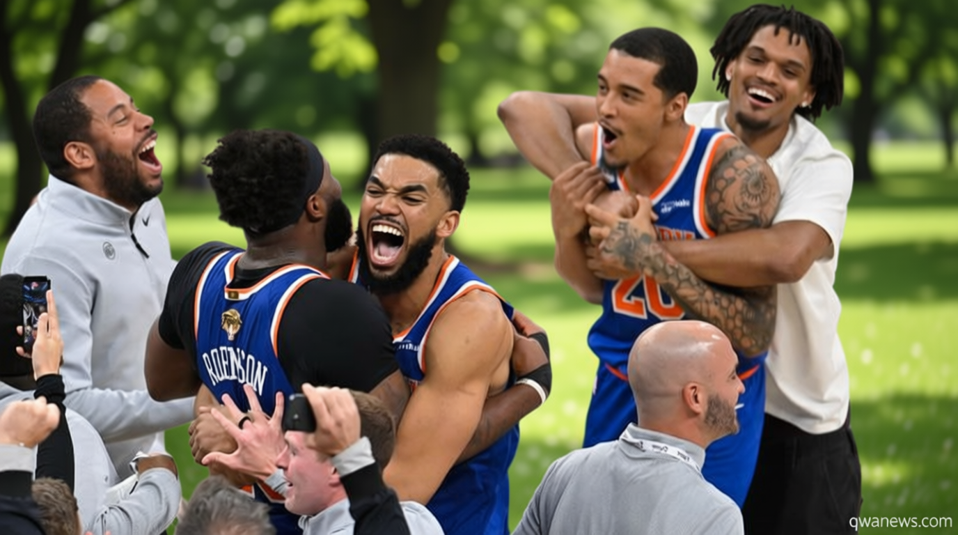 The New York Knicks are NBA champions after another epic comeback ends a 53-year drought