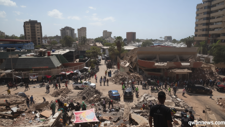 The smell of death lingers in Venezuela’s ruined streets as overwhelmed hospitals race to save lives