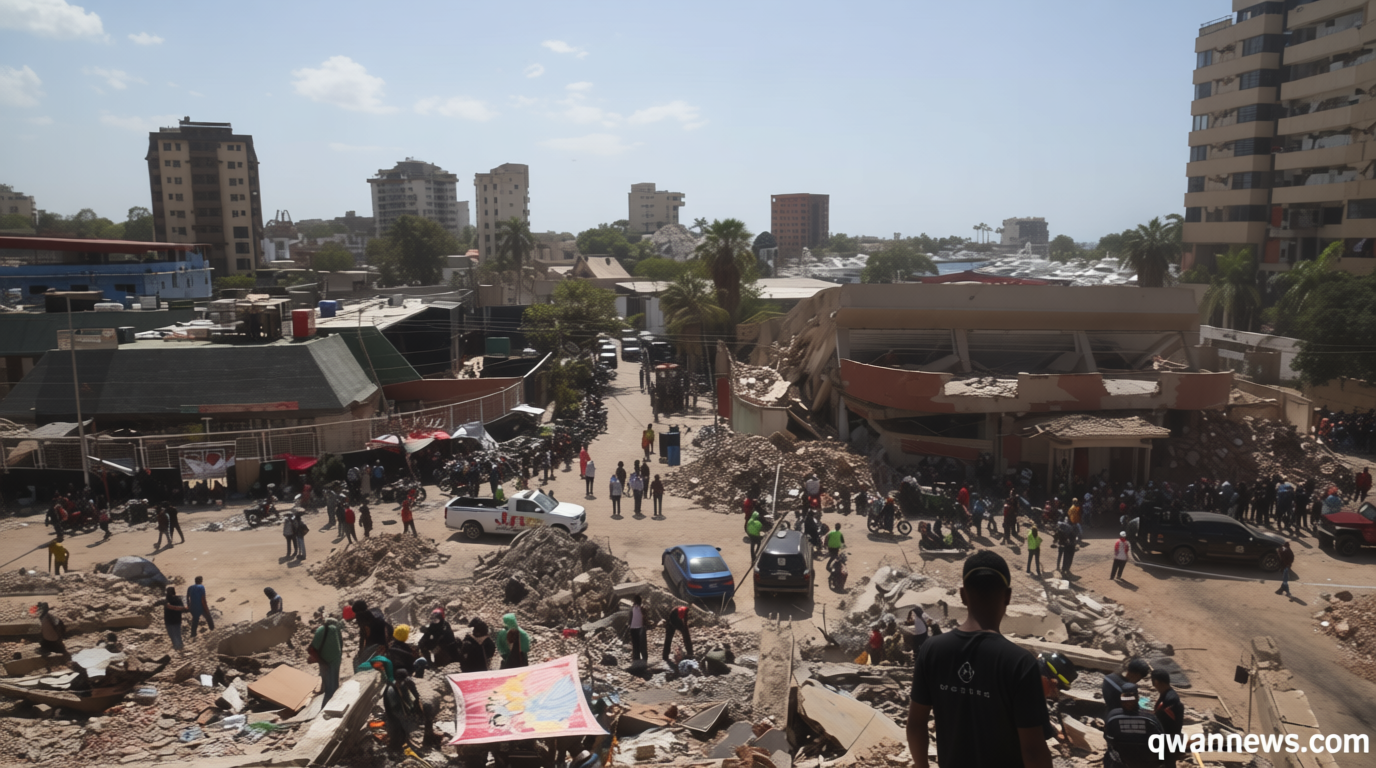 The smell of death lingers in Venezuela’s ruined streets as overwhelmed hospitals race to save lives