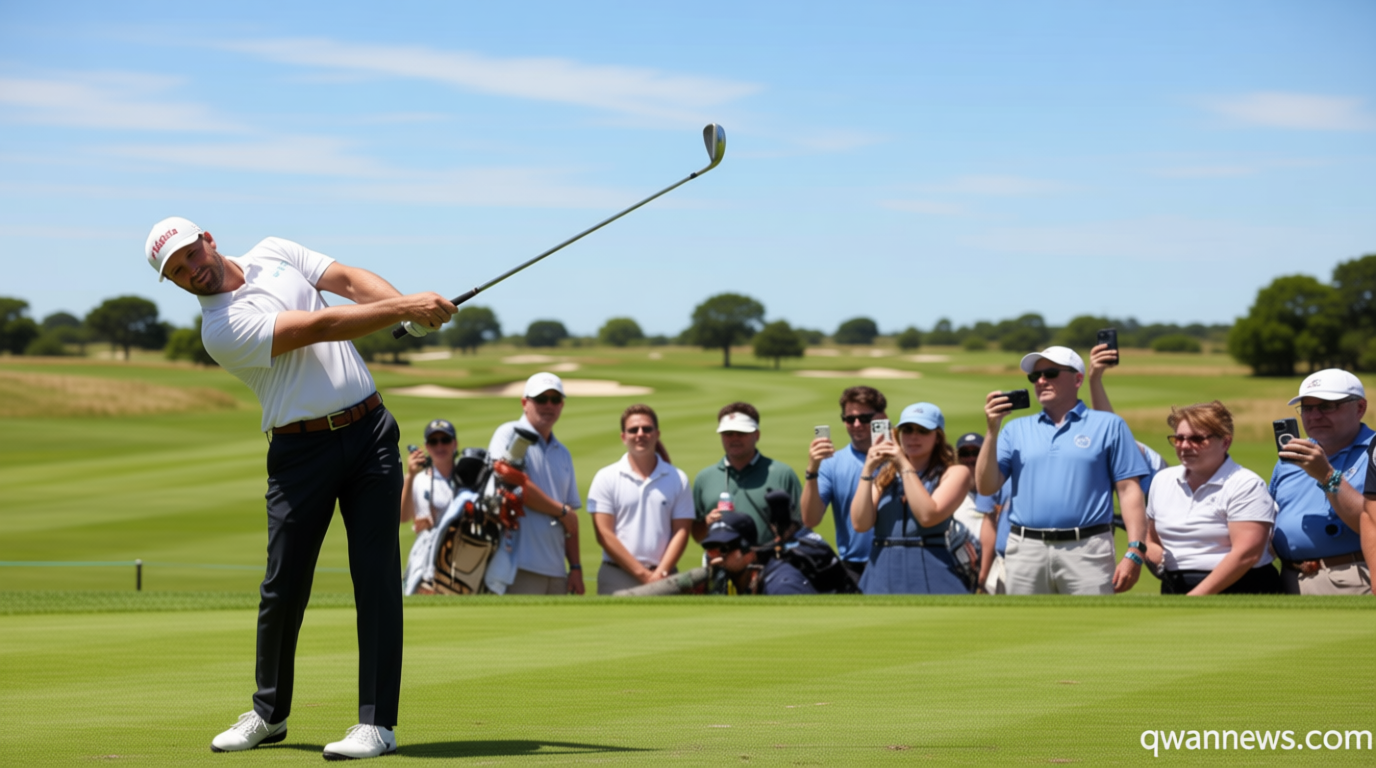 Wyndham Clark builds early 4-shot lead at US Open with lowest 36-hole score at Shinnecock