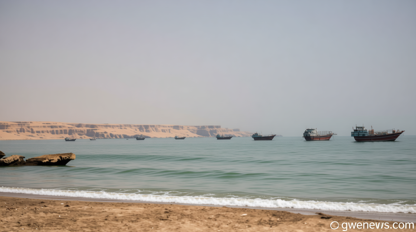 The Strait of Hormuz is closing again. Few ships were leaving the waterway in the first place
