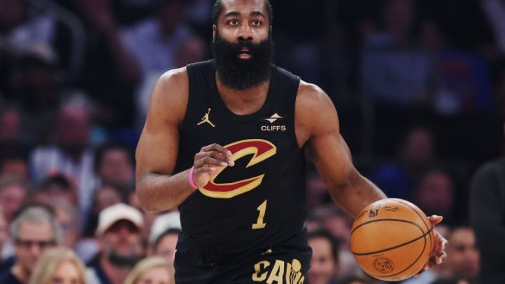 James Harden is arrested in Houston on a misdemeanor charge of carrying a weapon in a motor vehicle