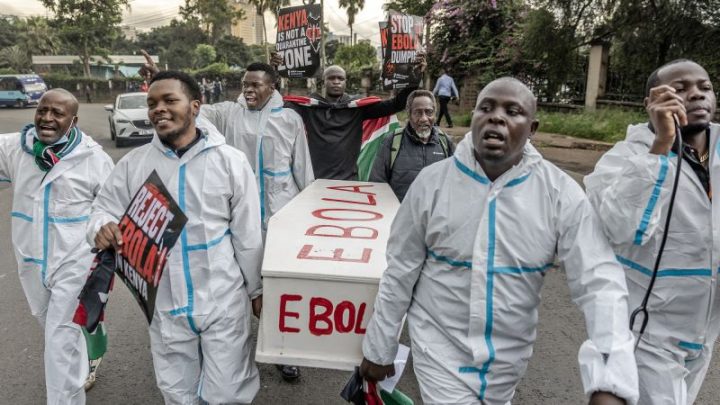 Protests over a US Ebola facility in Kenya highlight Africa’s growing resistance to Trump-era deals