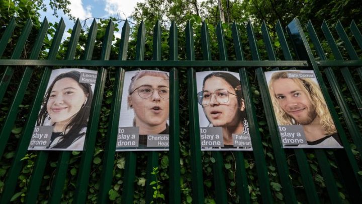 Four UK pro-Palestinian activists jailed over raid at Israeli firm Elbit