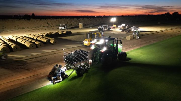 Inside the 6-year process of turning American football fields into World Cup pitches