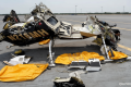 Tourist helicopter hit flock of birds before crashing into the Hudson River last April, NTSB says