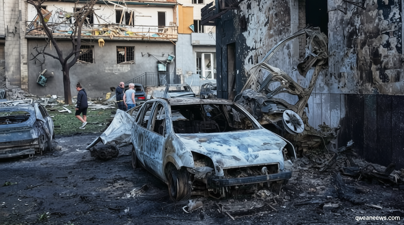 Russia unleashes one of biggest ballistic missile attacks of the Ukraine war, Kyiv says