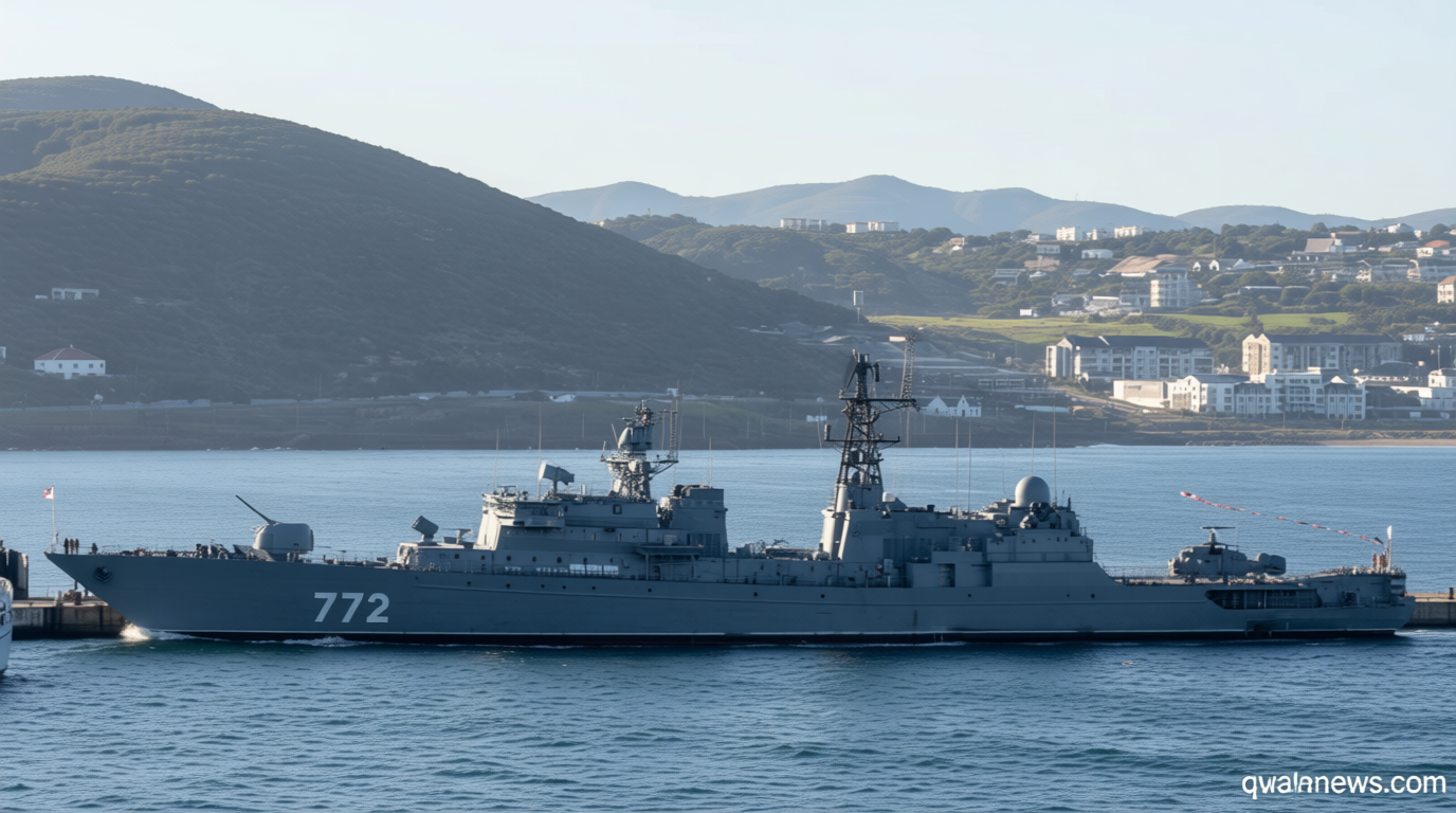 Russian warship conducts live-fire exercise off UK as new PM Burnham reaffirms support for Kyiv