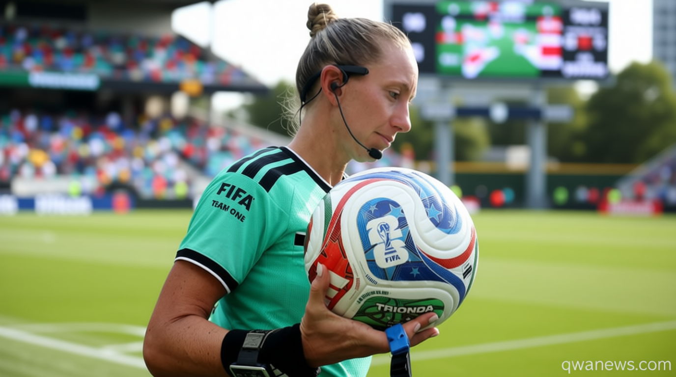 Meet the World Cup referee paving the way for women