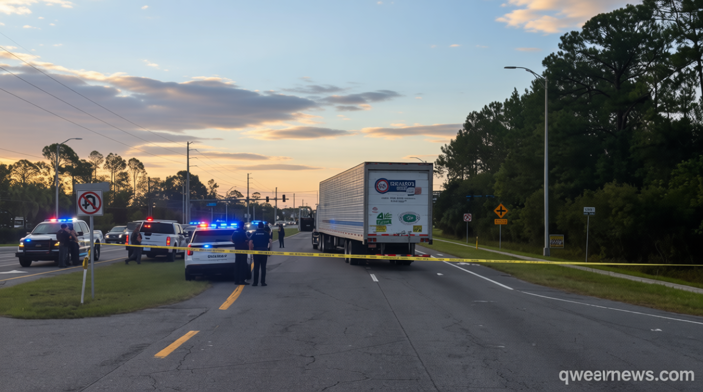Person fleeing ICE agents in Florida fatally struck by vehicle, highway patrol says