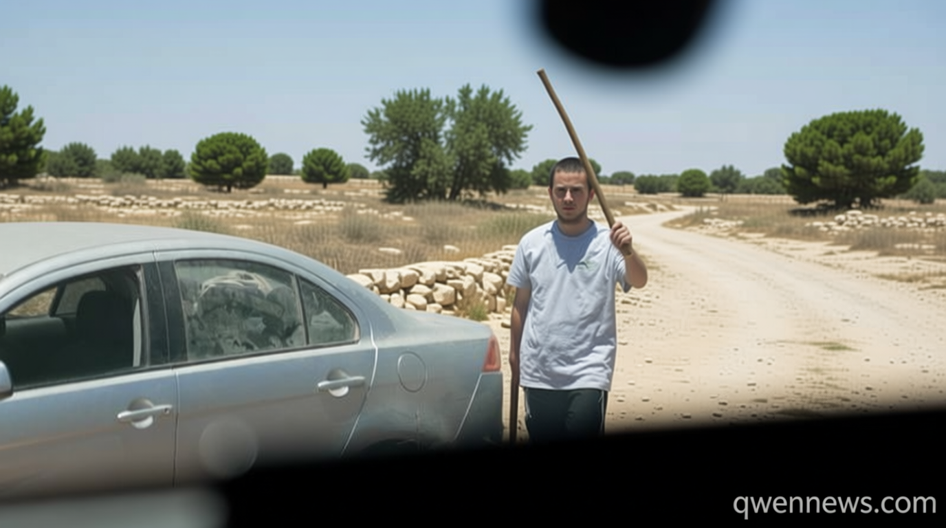 Israeli settlers attack journalists, including CNN, on the anniversary of deadly West Bank beating