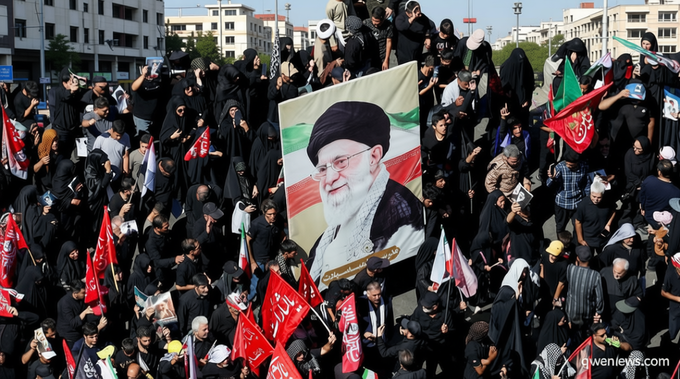 Iran’s supreme leader missed his father’s momentous funeral – now what?
