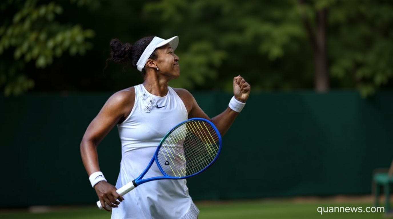 Naomi Osaka overpowers top-ranked Aryna Sabalenka to reach Wimbledon quarterfinals