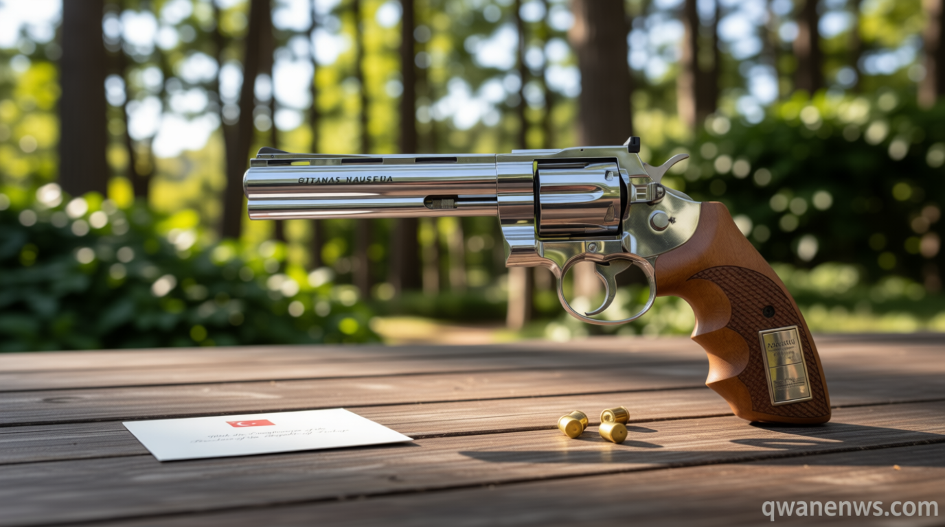 Turkey’s leader gives revolvers to every NATO leader as parting gift