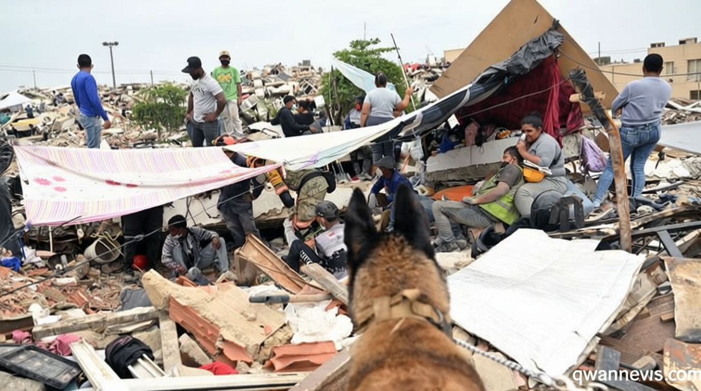 Four-legged heroes: international dog squad helps save lives after Venezuela earthquakes