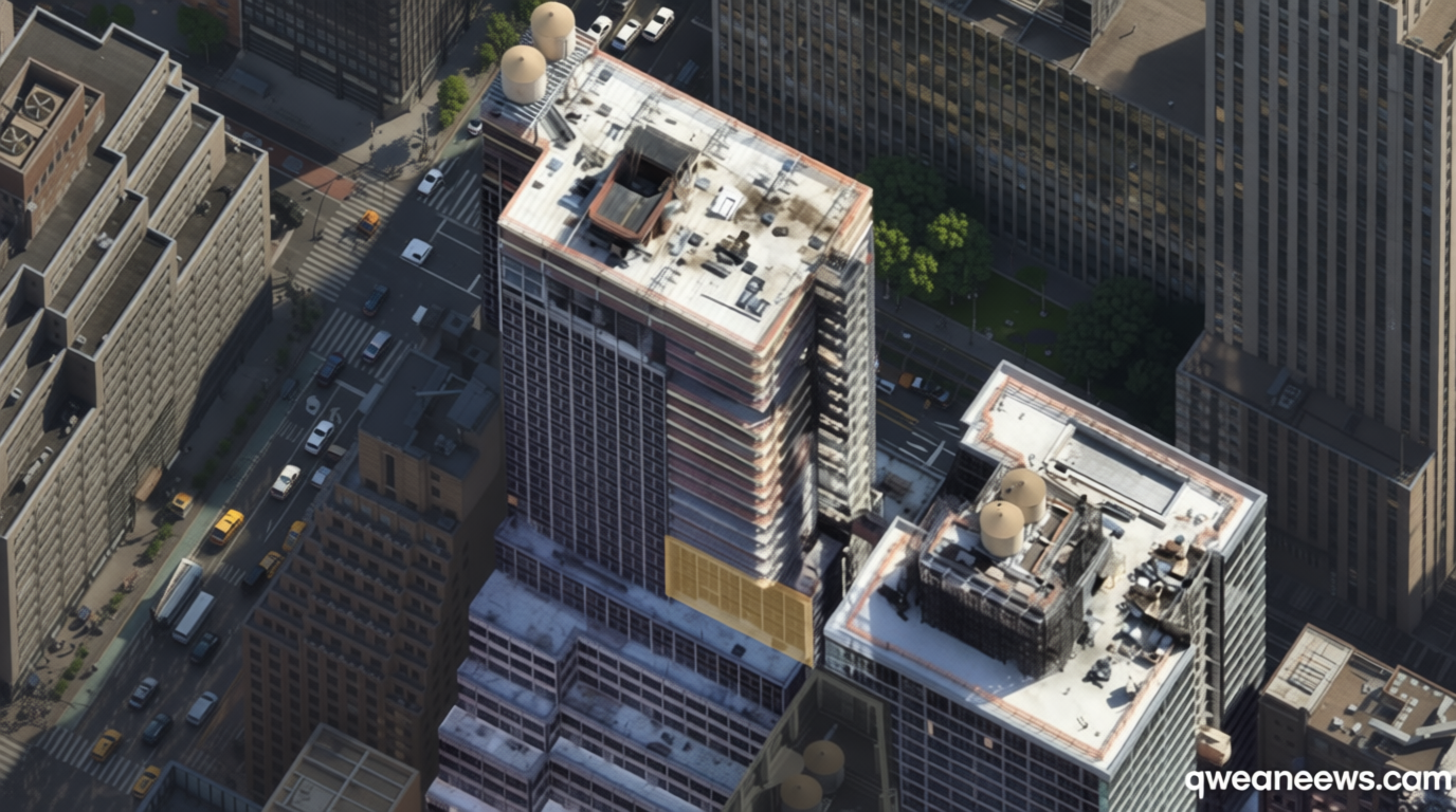 Visualizing the buckling at an NYC high-rise and how teams are working to stabilize