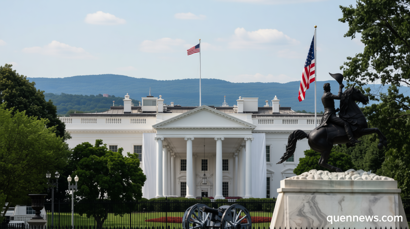 The White House is upgrading its front door to fortify the entrance