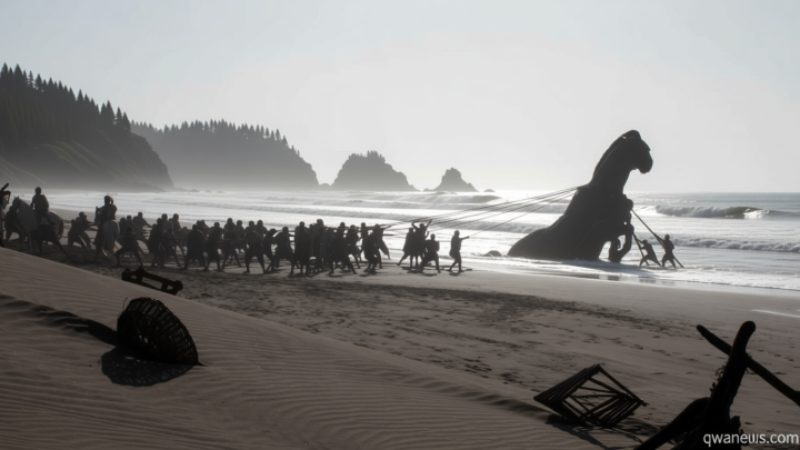 What makes the Trojan Horse sequence in ‘The Odyssey’ so incredible