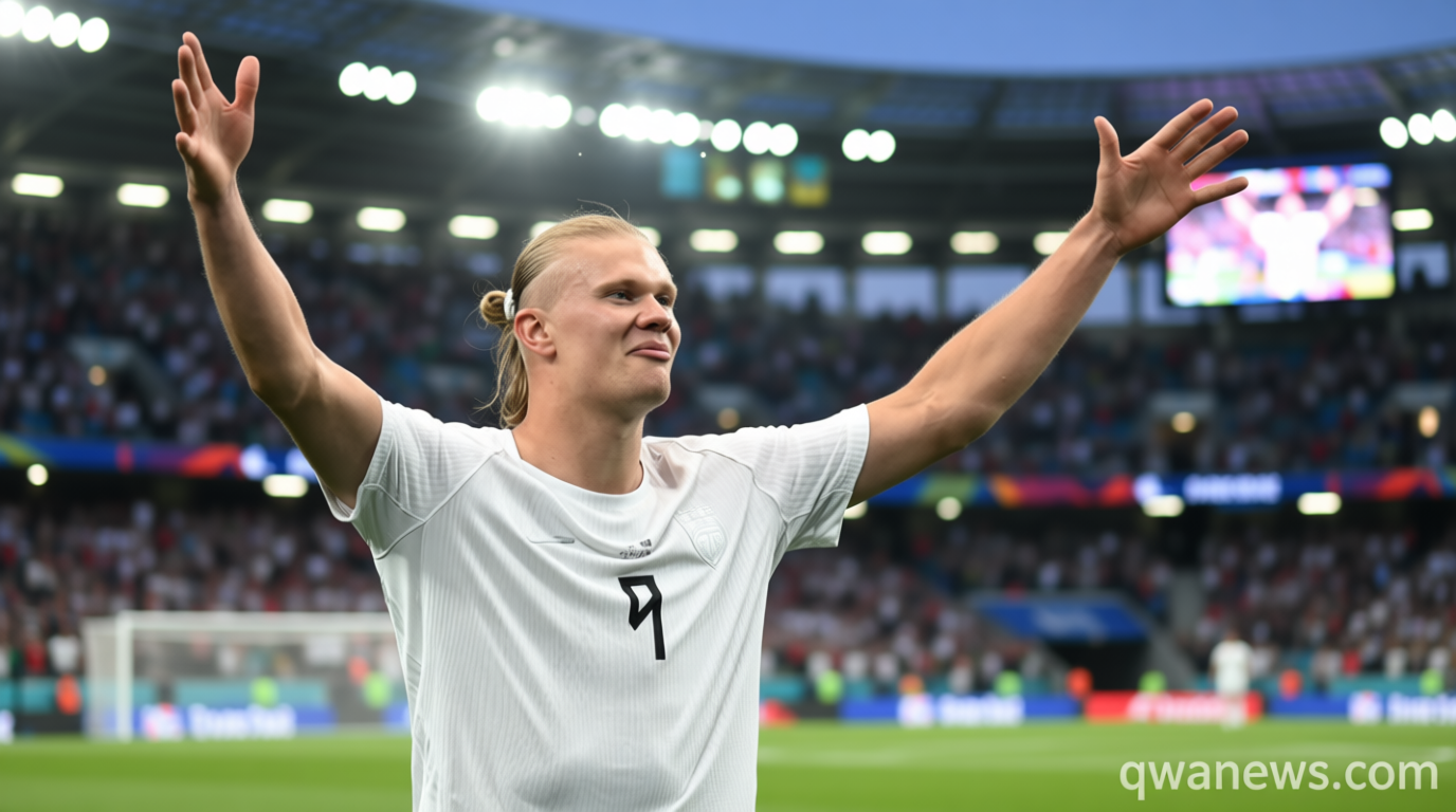 Why everyone loves Erling Haaland, Norway’s giant blonde striker