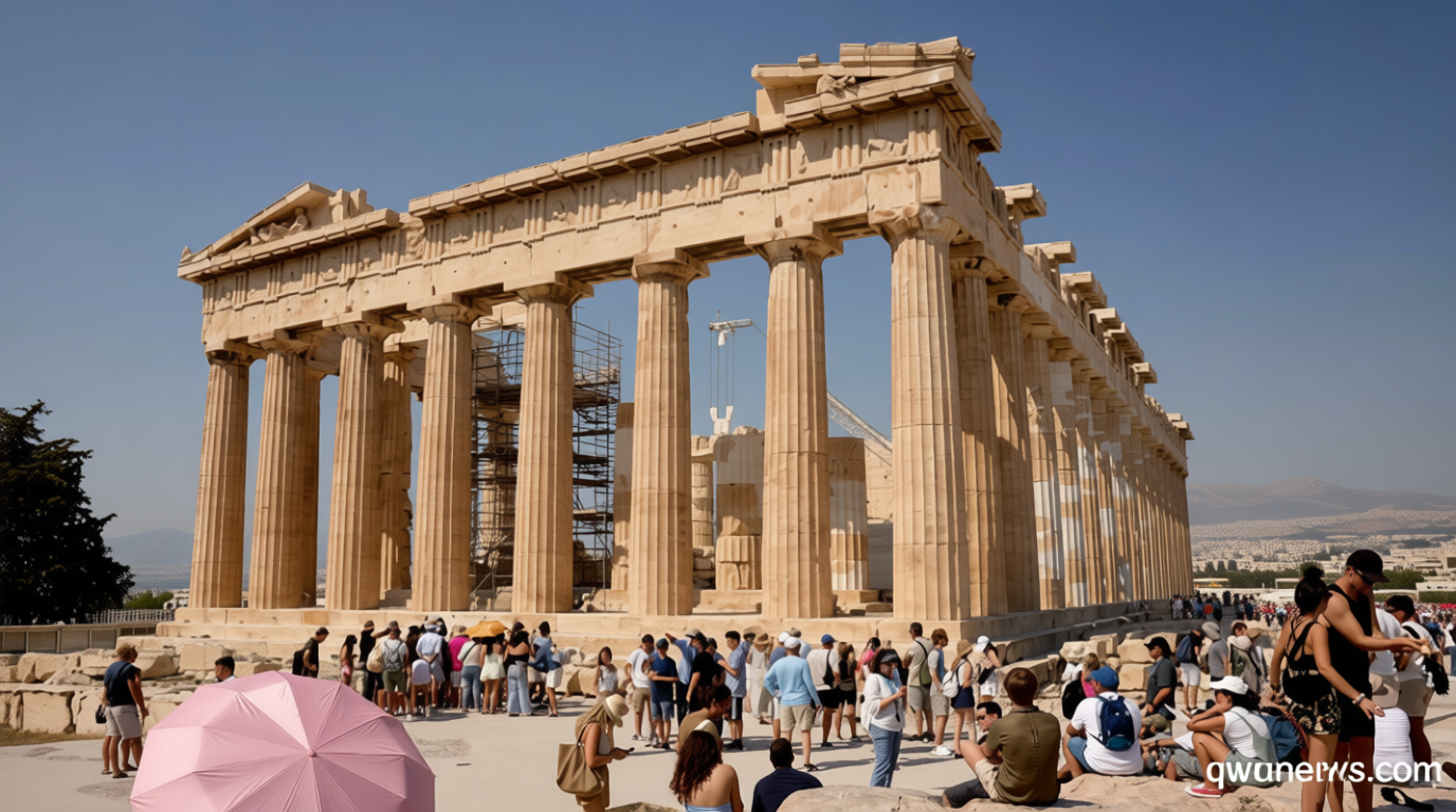 Greek-American tourists stabbed in rare attack near the Acropolis