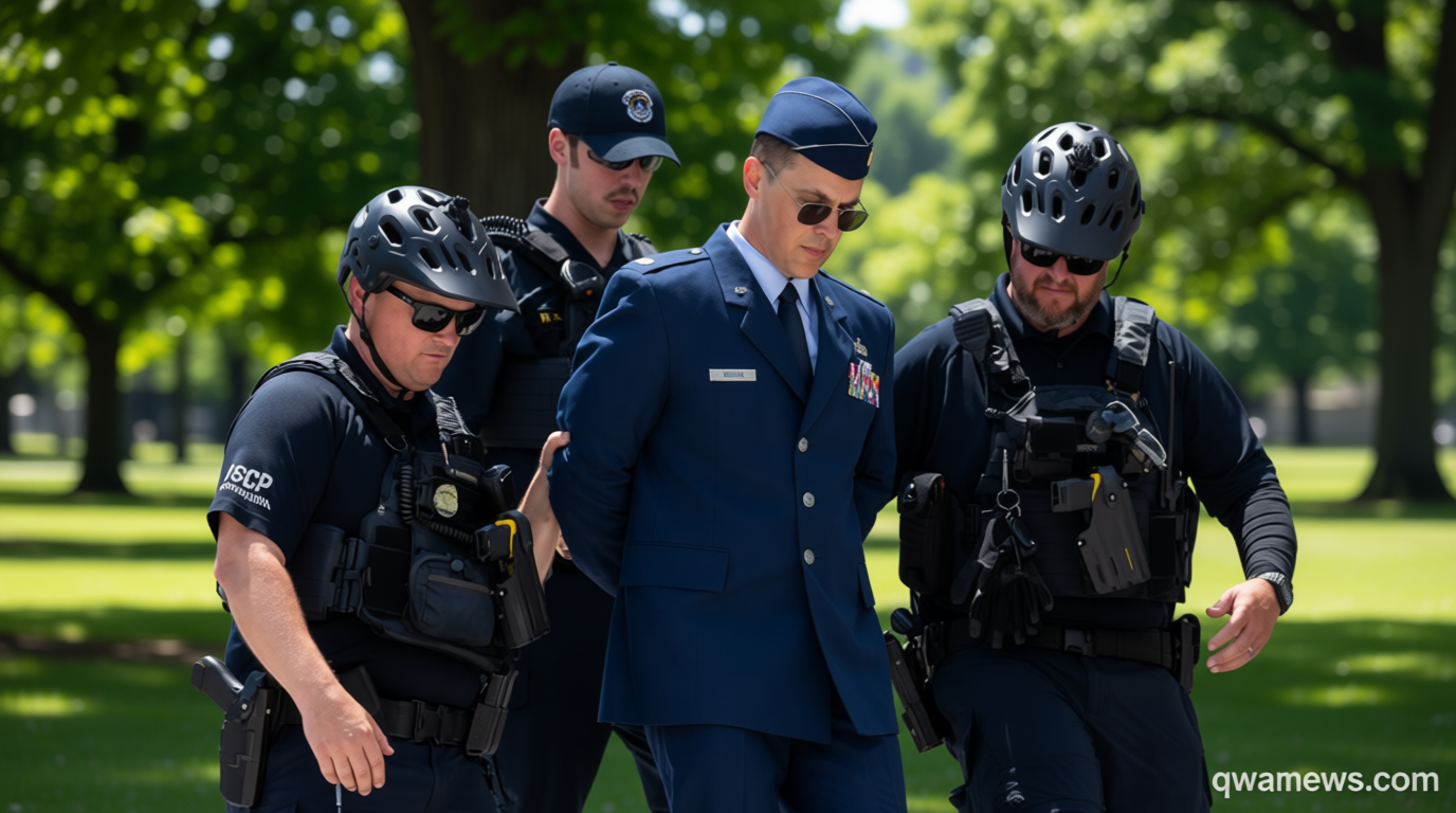 US service member arrested at Capitol after calling for Trump’s impeachment