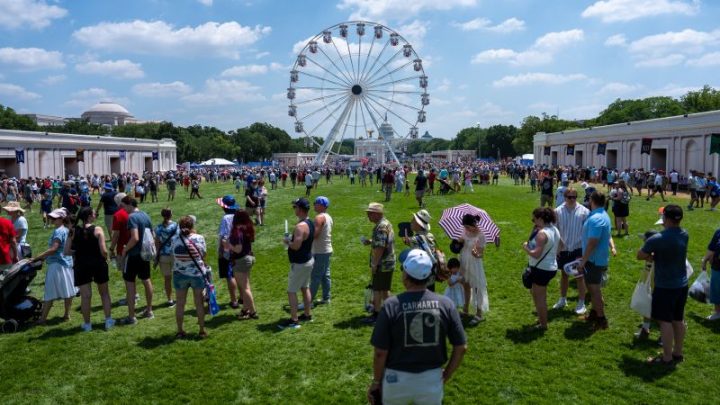 Baptisms, heat, MAHA: A look back at 16 days of Trump’s Great American State Fair