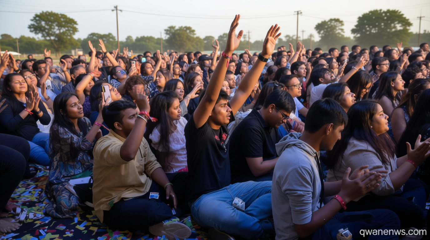 These Gen Zers are into a new kind of clubbing and it’s more prayer than party
