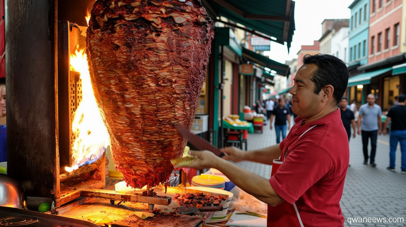 How roasted meats went spinning all the way around the world