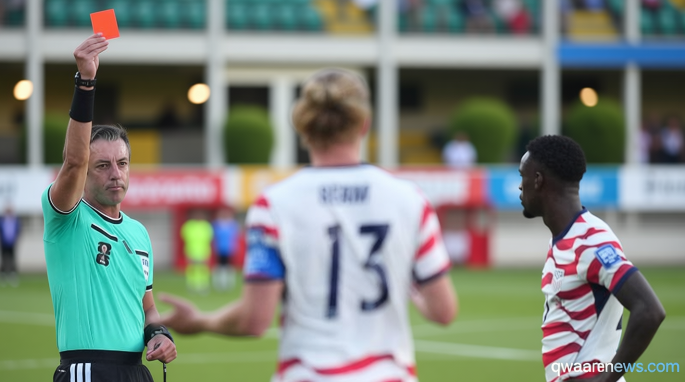 The USA’s red card controversy explained and why the decision won’t be overturned