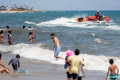 Swimmer bitten on the foot at New York City beach in a suspected shark attack
