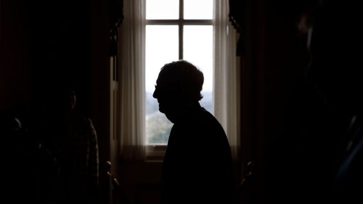 Prominent figures on the right leap to conspiracy theories about McConnell, Graham
