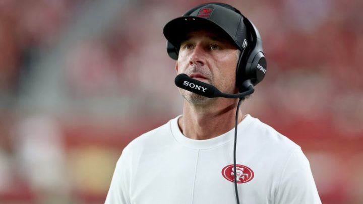 49ers head coach Kyle Shanahan hurt in car crash, limited as training camp opens